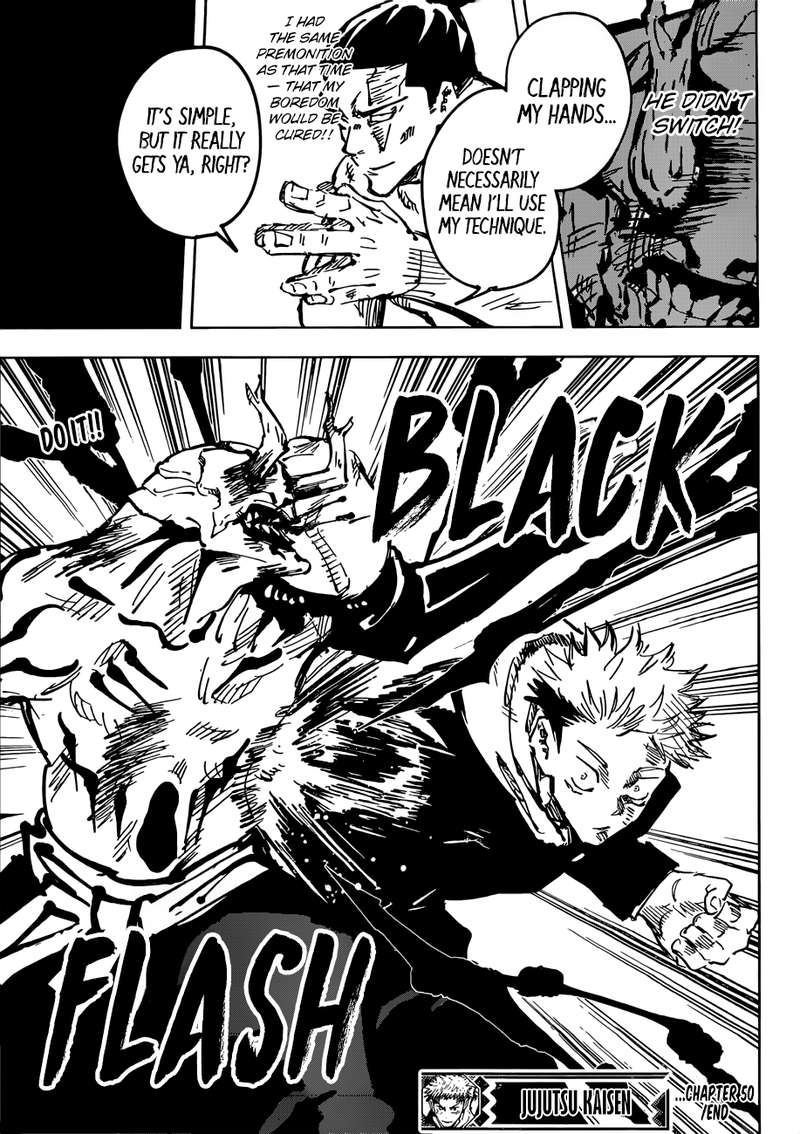 Jujutsu Kaisen Chapter 50 image 18